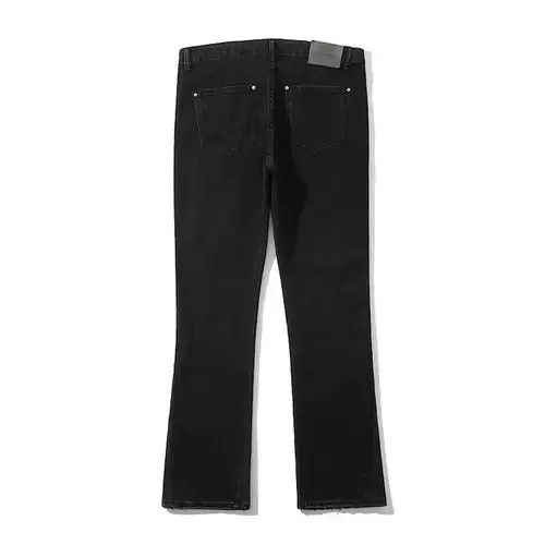 Other Black Flared Denim Pants Size US 31 - 3 Thumbnail