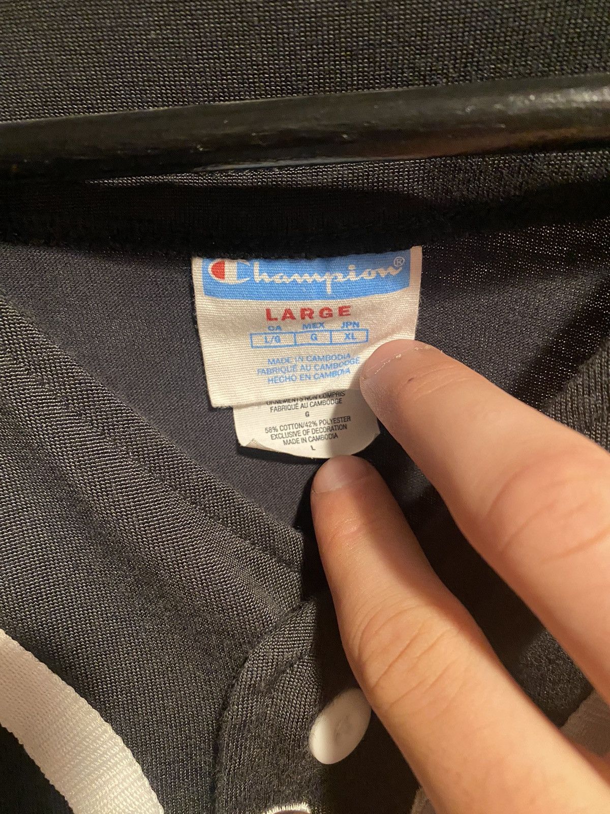 Champion Button Up Champion Jersey Size US L / EU 52-54 / 3 - 3 Thumbnail