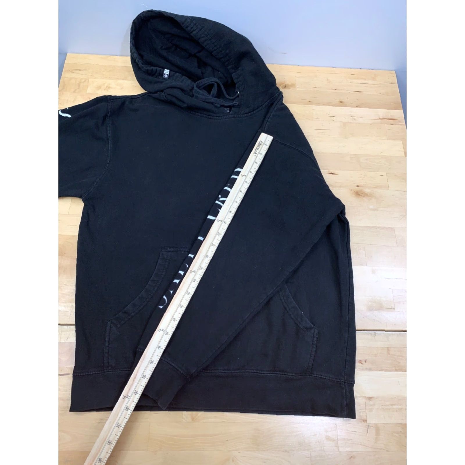 Vintage Salty Crew Hoodie Mens M Black Graphic Print Pockets Pullover Size US M / EU 48-50 / 2 - 6 Thumbnail