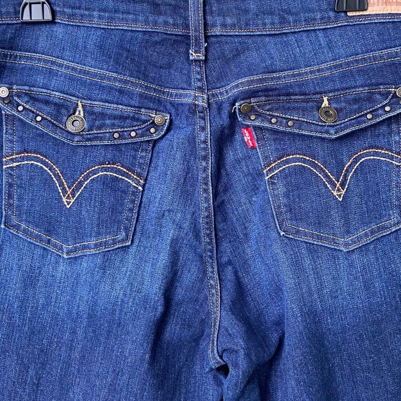 Levi's Levis Womens Size 10 Cotton Bootcut Denim Jeans w Pockets Size 32" / US 10 / IT 46 - 4 Thumbnail