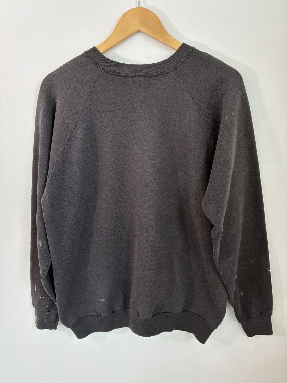 Vintage Vintage 80s Sun Faded Thrashed Motorcycle Crewneck Size US XL / EU 56 / 4 - 4 Thumbnail