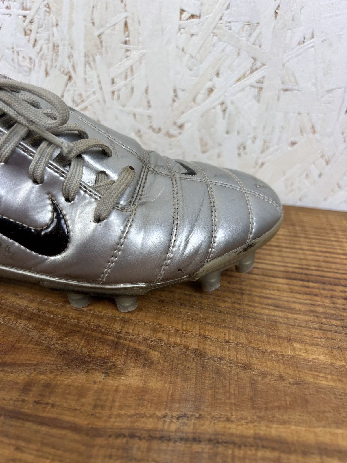 Nike Nike Air Zoom Total 90 III FG Chrome Soccer Cleats EUR40.5 Size US 7.5 / EU 40-41 - 4 Thumbnail