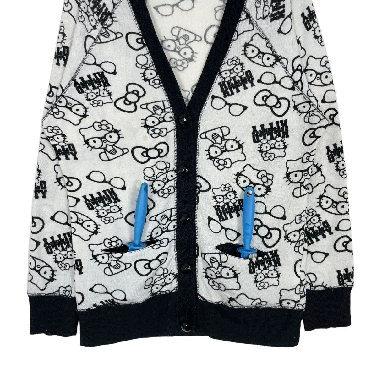 Cartoon Network Vintage Hello Kitty Cartoon Network Japanese Brand Cardigan Size M / US 6-8 / IT 42-44 - 11 Thumbnail