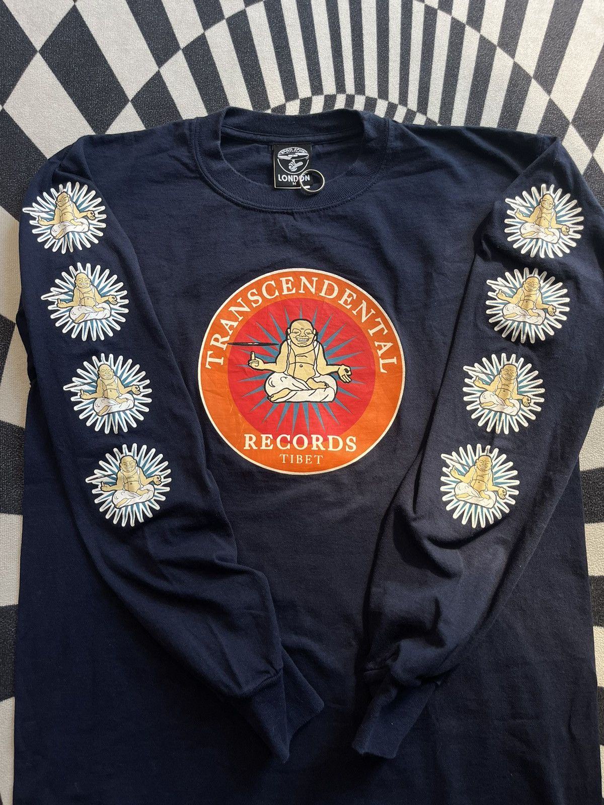 Vintage TRANSCENDENTAL RECORDS TIBET 00’s Hand Spun shirt