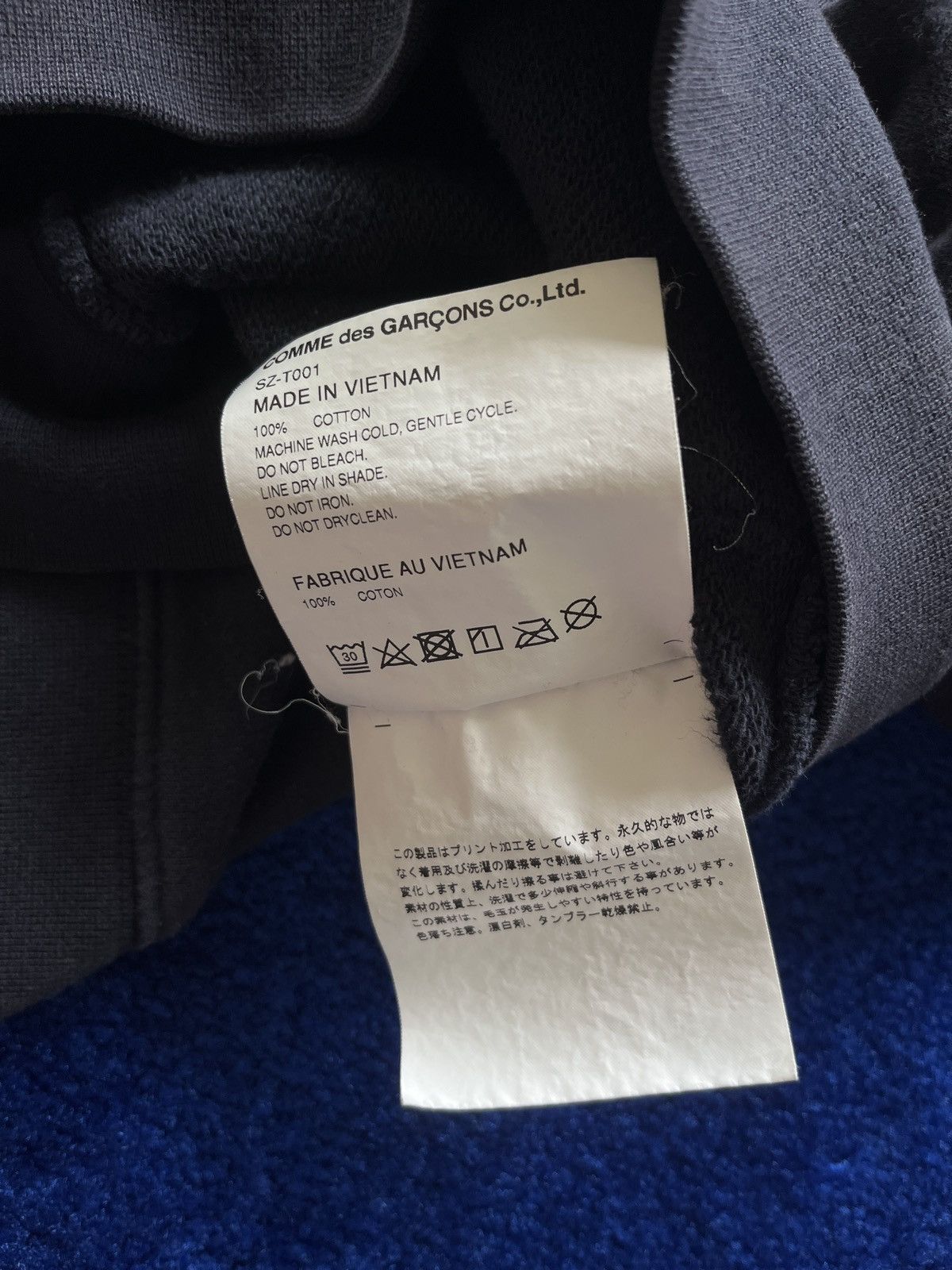 CDG by Comme des Garcons Comme des garçons hooded sweatshirt Size US L / EU 52-54 / 3 - 9 Thumbnail