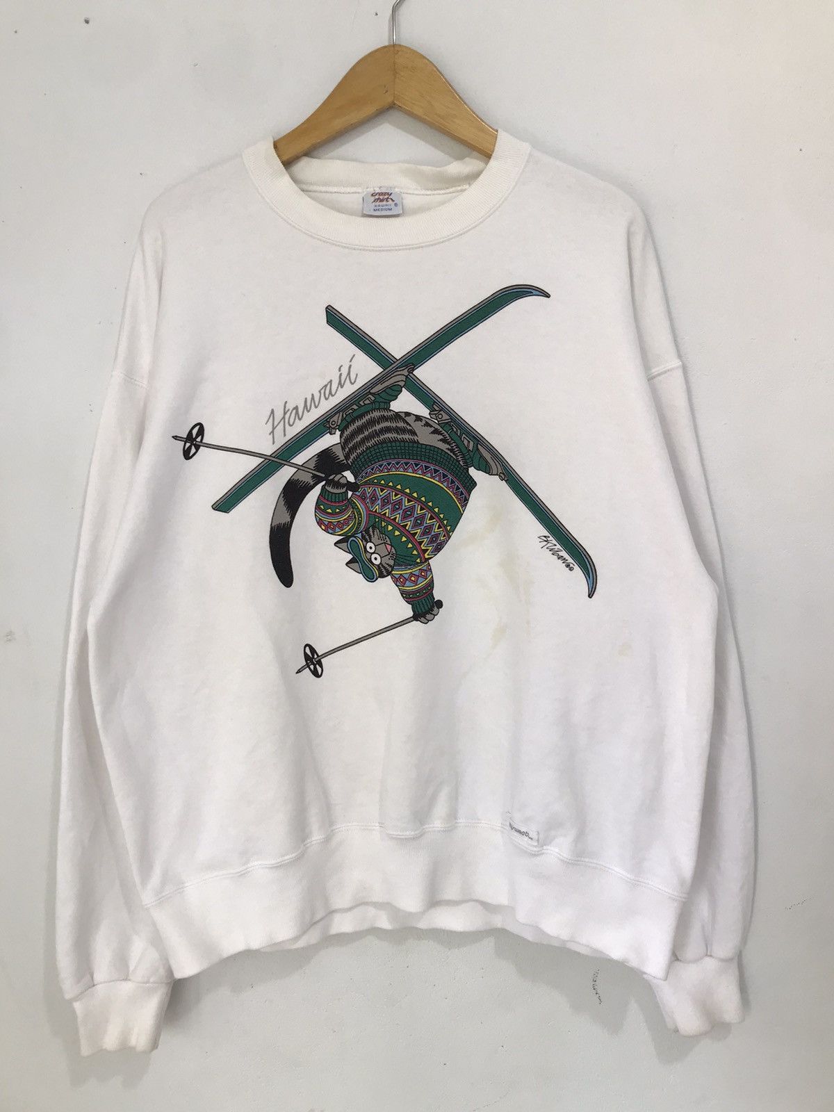 Other Vintage crazy shirt HAWAII big cat ski Size US M / EU 48-50 / 2 - 1 Thumbnail