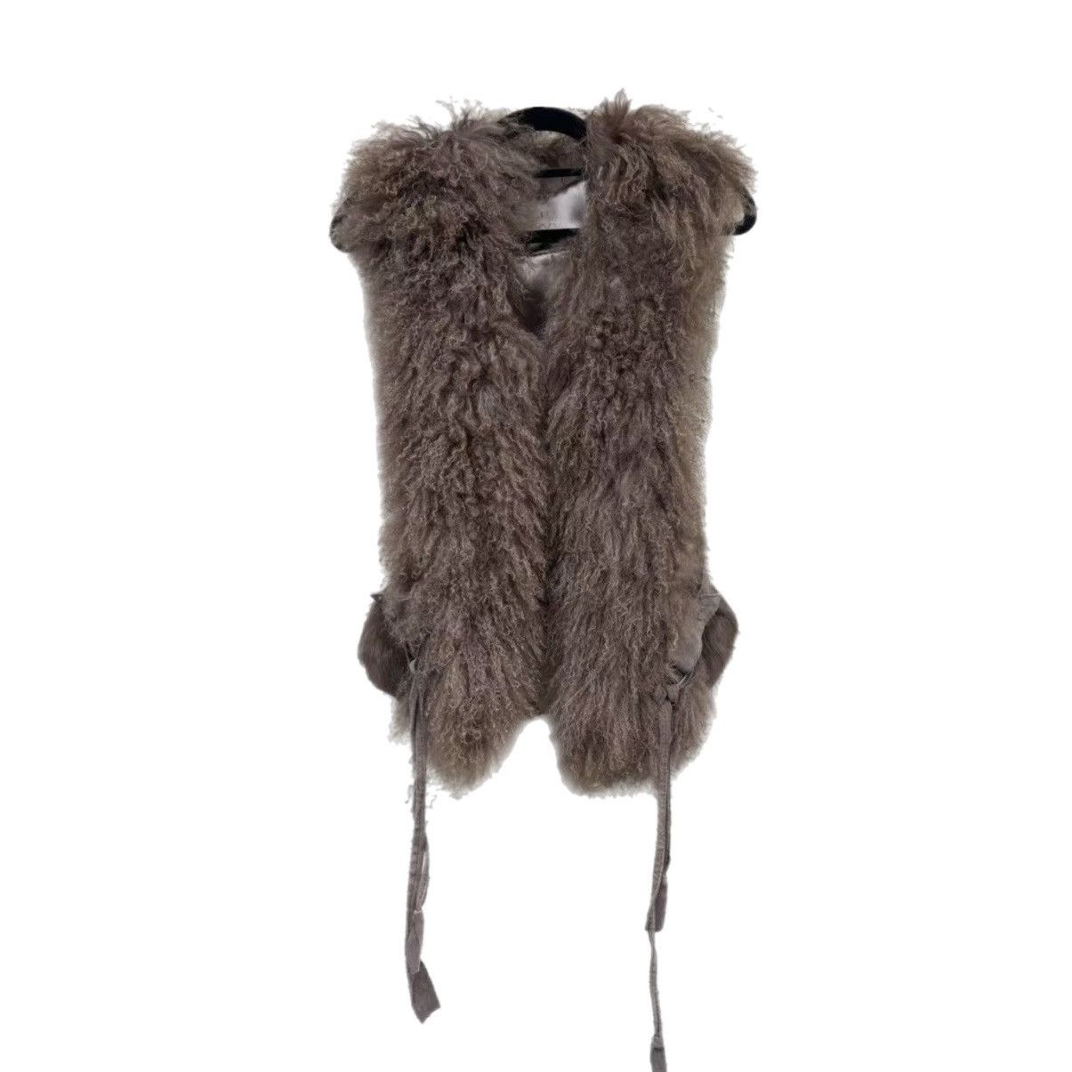 Japanese Brand japanese brand gyaru shearling fur vest adjustable waist Size M / US 6-8 / IT 42-44 - 1 Thumbnail