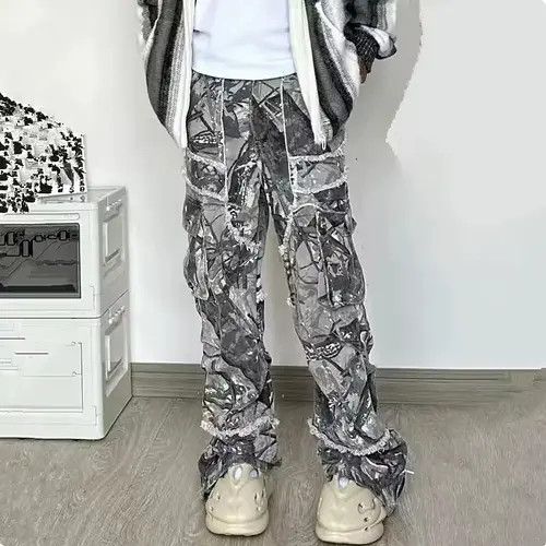 Other Mitsuya x Inoue hiphop camo pattern cargo pants Size US 36 / EU 52 - 3 Thumbnail