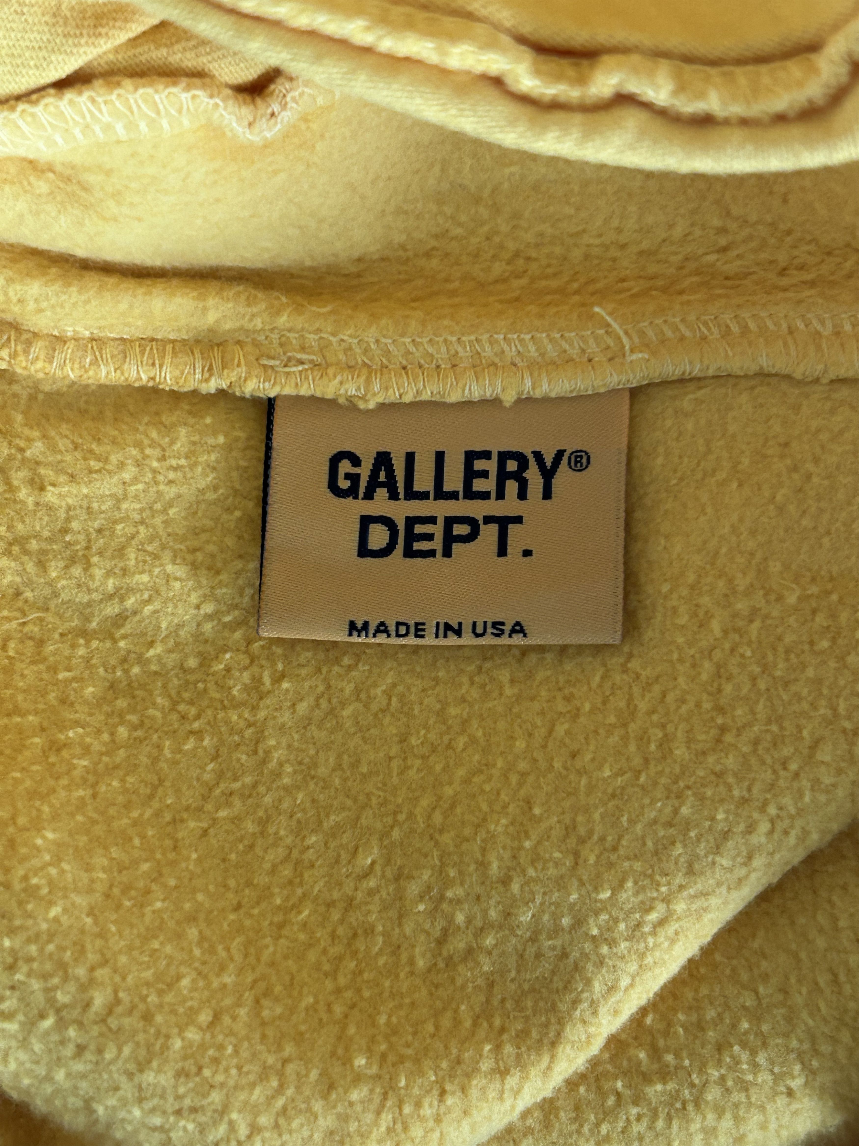 Gallery Dept. Gallery Dept Yellow Dept Gym Sweatpants Size US 36 / EU 52 - 6 Thumbnail