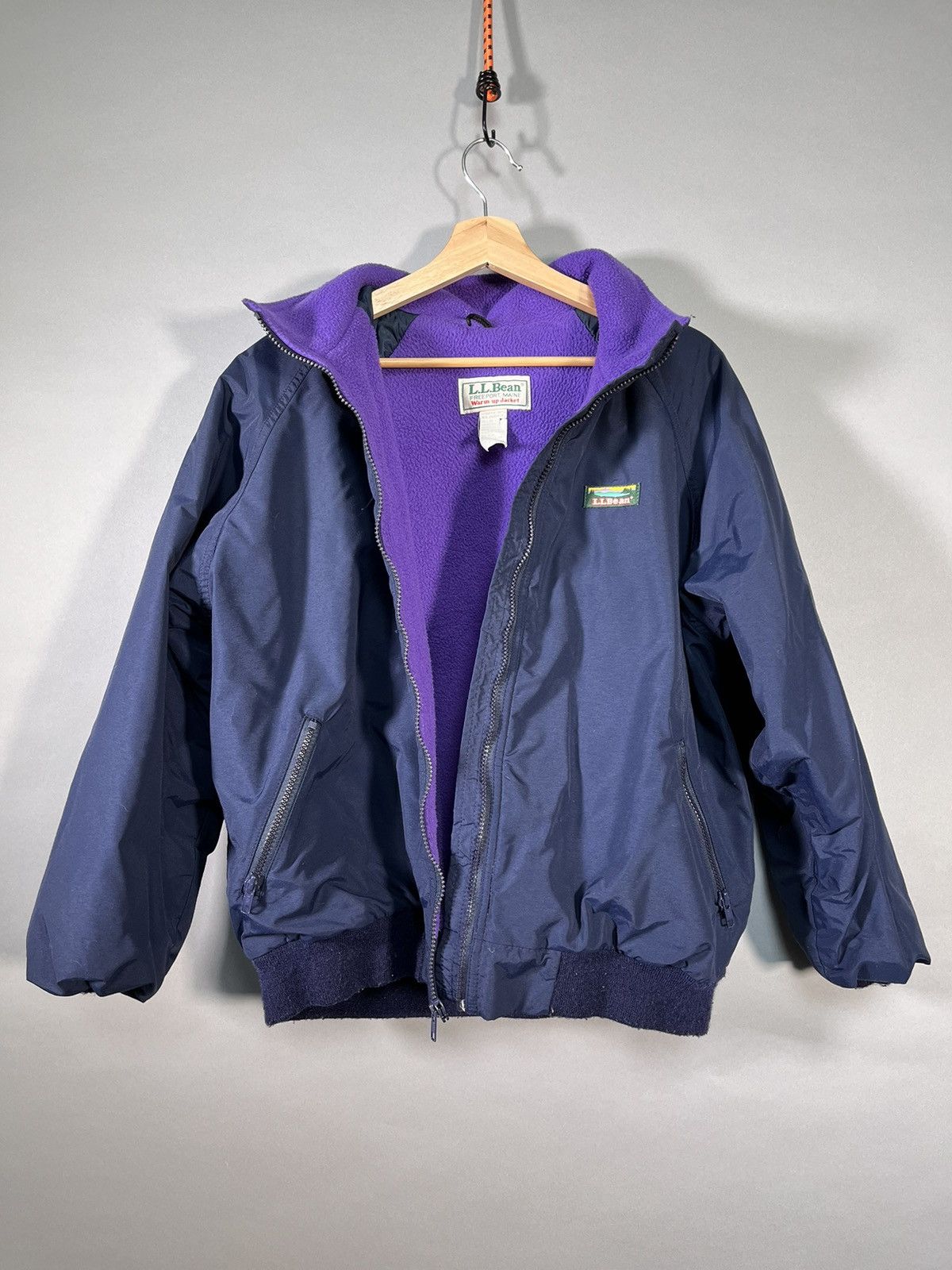 L.L. Bean × Vintage Vintage L.L.Bean Bomber Jacket Size XL / US 12-14 / IT 48-50 - 3 Thumbnail