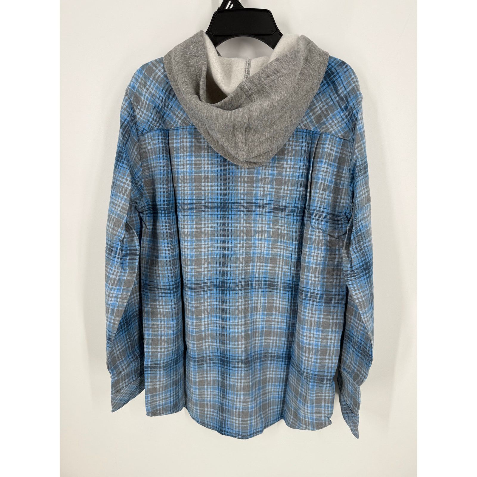 Other NEW Quiksilver Boys Lightweight Flannel Shirt Jacket Hoodie Size US L / EU 52-54 / 3 - 2 Thumbnail