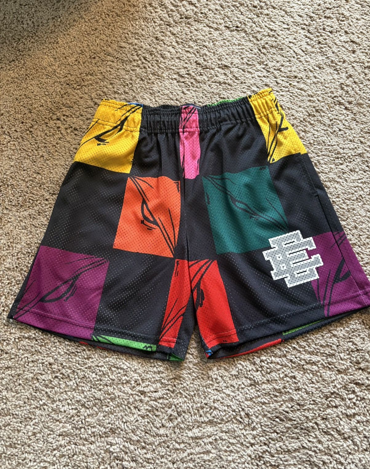 Matty Boy Matty Boy x Eric Emanuel Shorts Skittles Multicolor size M Size US 32 / EU 48 - 1 Thumbnail
