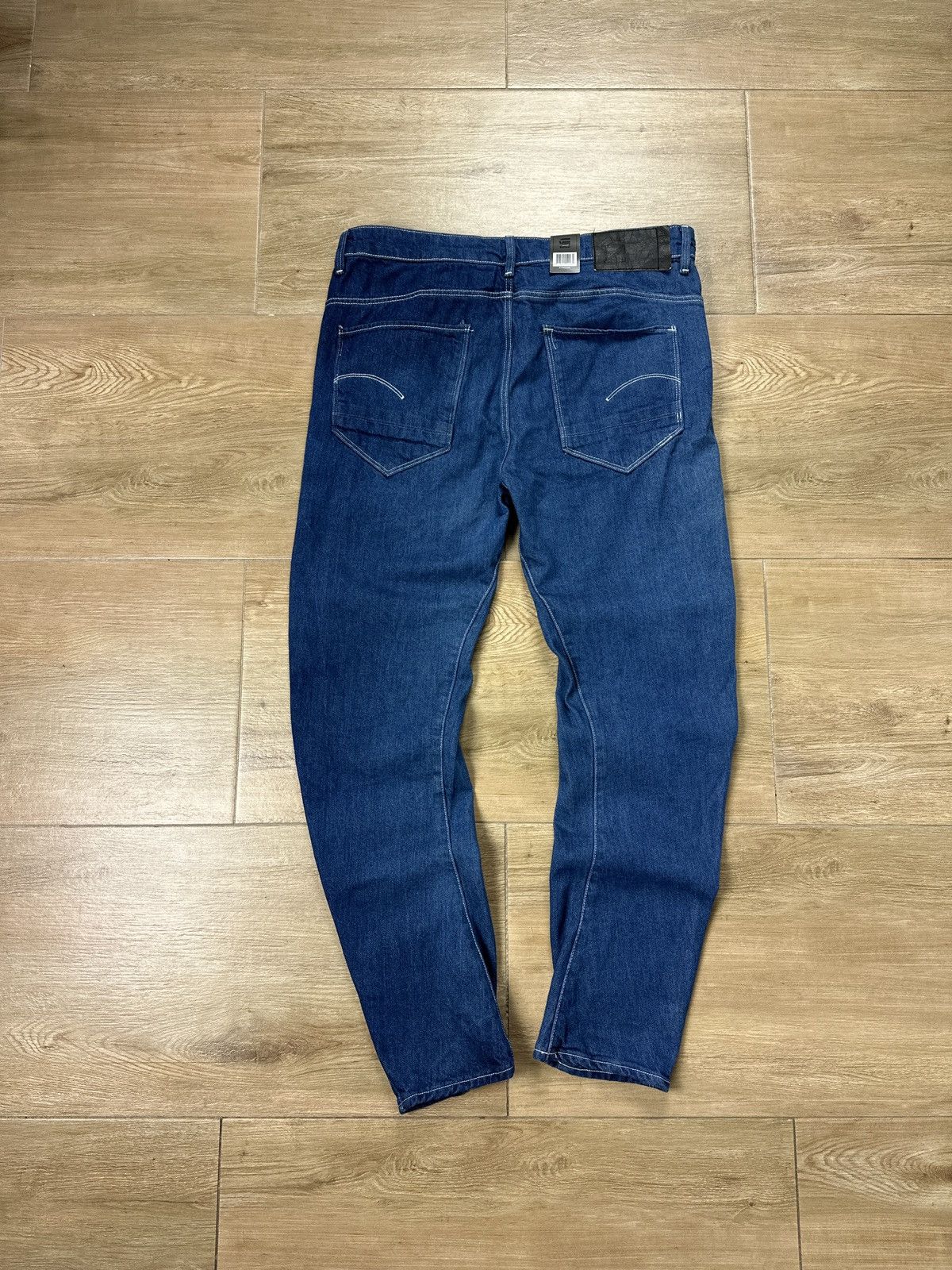 G-Star NEW🏷️ G-Star Raw Arc Navy 3D Boyfriend WMN Denim Jeans Size US 27 - 7 Thumbnail
