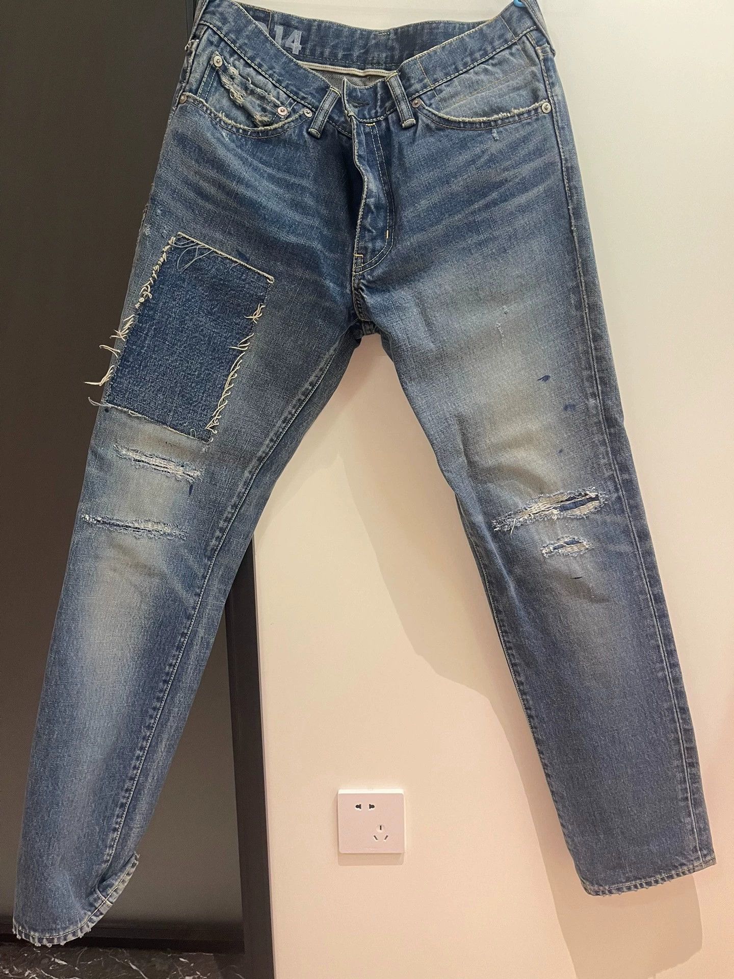 visvim 03D14 Washed jeans