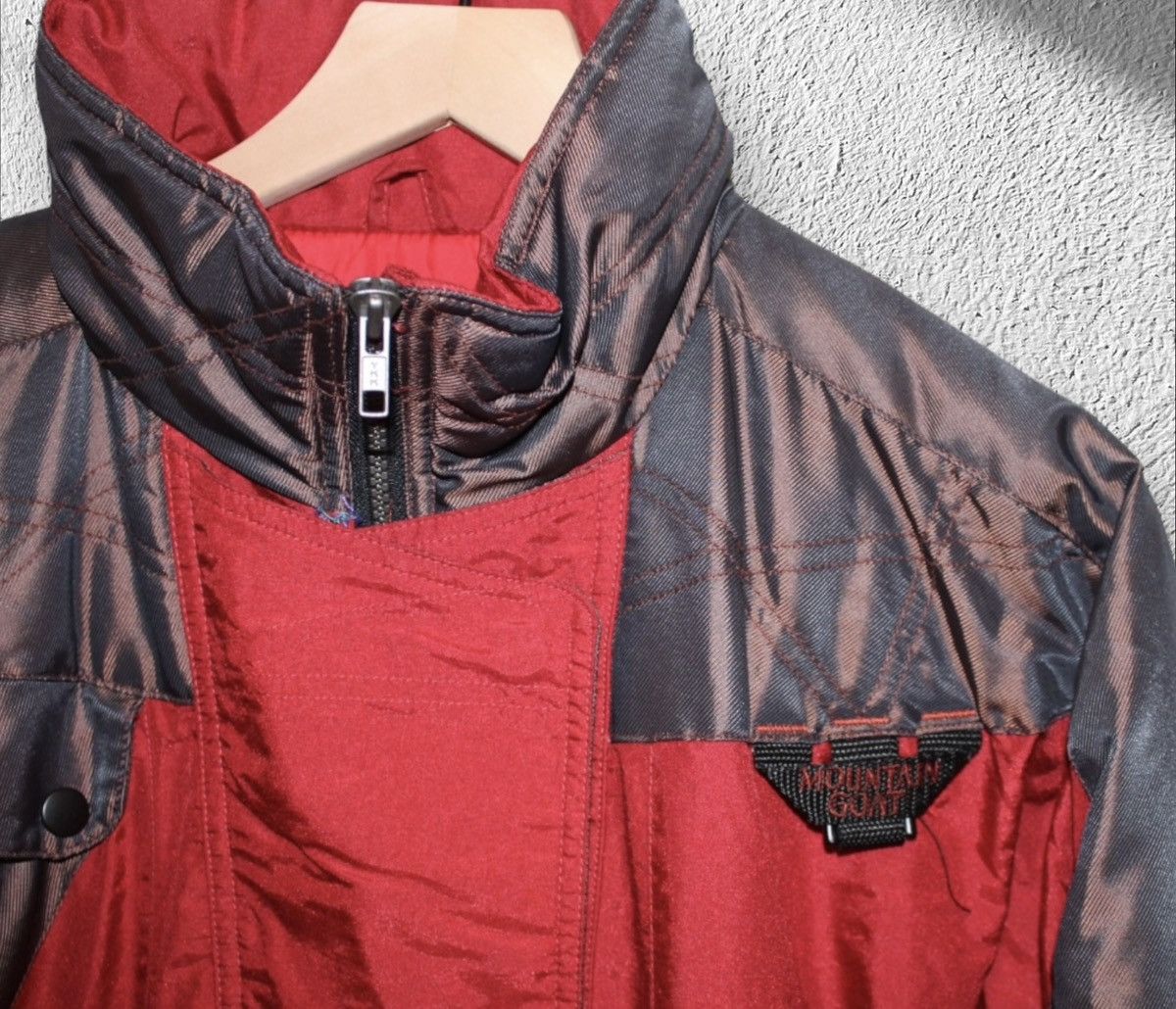 Vintage Vintage Womens Mountain Goat Full Zip Snowboarding Jacket M Size M / US 6-8 / IT 42-44 - 4 Thumbnail