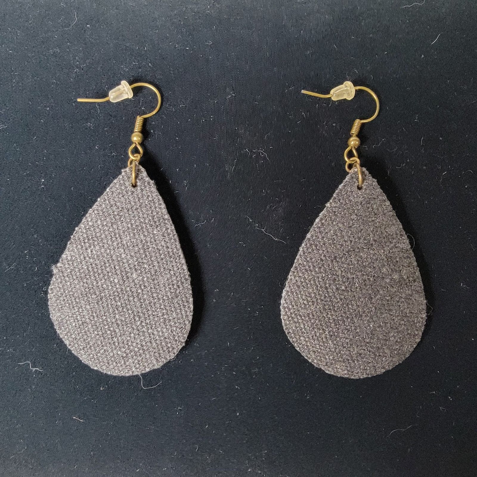 Other Houston Astros Orange - Blue Tear Drop Glitter Hook Earrings Size ONE SIZE - 7 Thumbnail