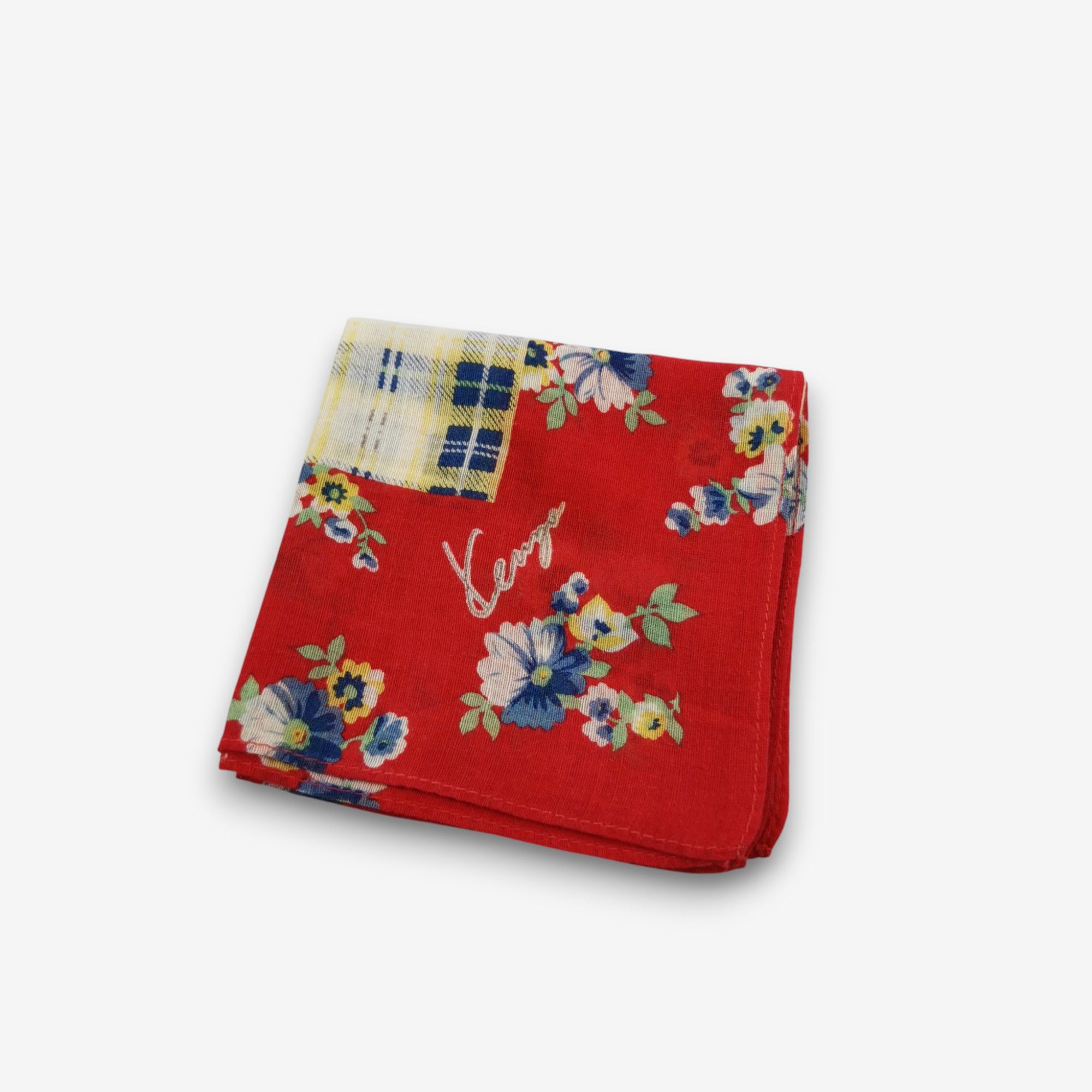 Kenzo Vintage Kenzo Handkerchief Bandana Neckerchief Size ONE SIZE - 3 Thumbnail