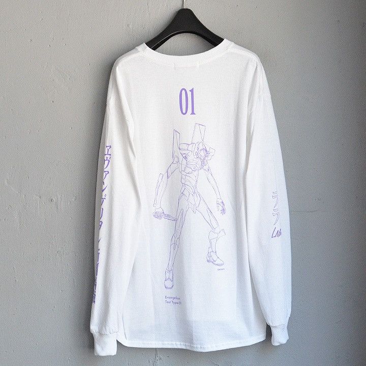 Anime LABRAT×EVANGELION×YAR "Unit-01" L/S Tee Size US M / EU 48-50 / 2 - 1 Thumbnail