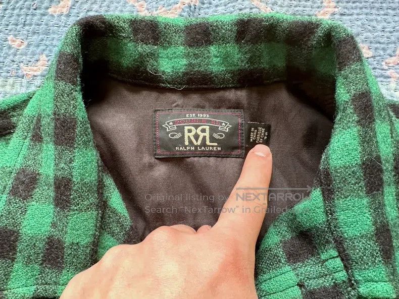RRL Ralph Lauren RRL Ralph Lauren Wool plaid jacket Size US S / EU 44-46 / 1 - 4 Thumbnail