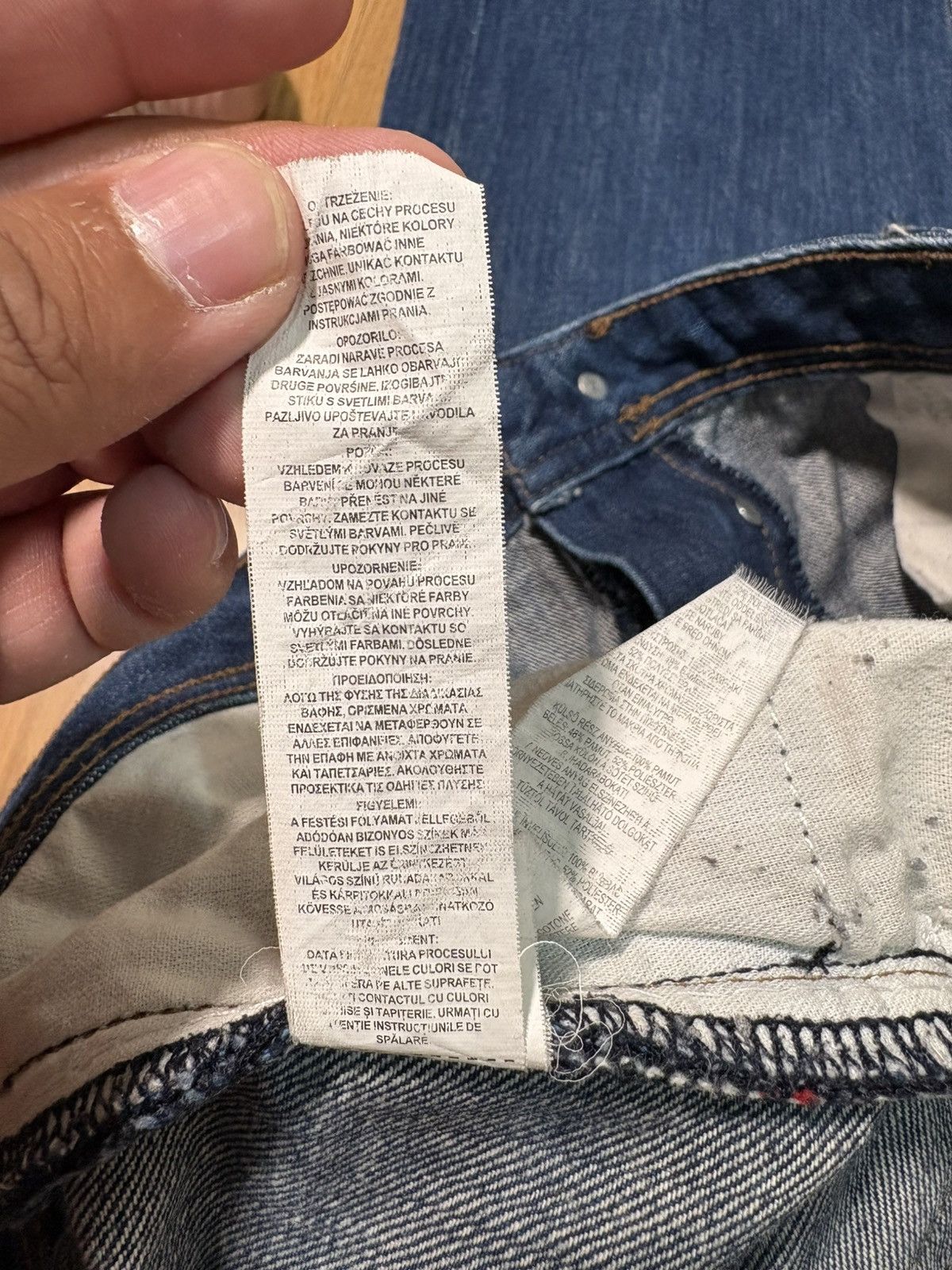 The Stronghold Vintage The Stronghold Los Angeles Selvedge Denim Jeans Size US 38 / EU 54 - 14 Thumbnail