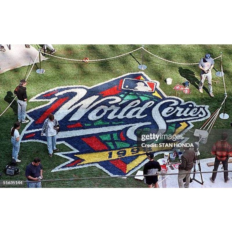 MLB NY Yankees 1998 World Series STARTER satin bomber L navy vtg Size US L / EU 52-54 / 3 - 10 Thumbnail