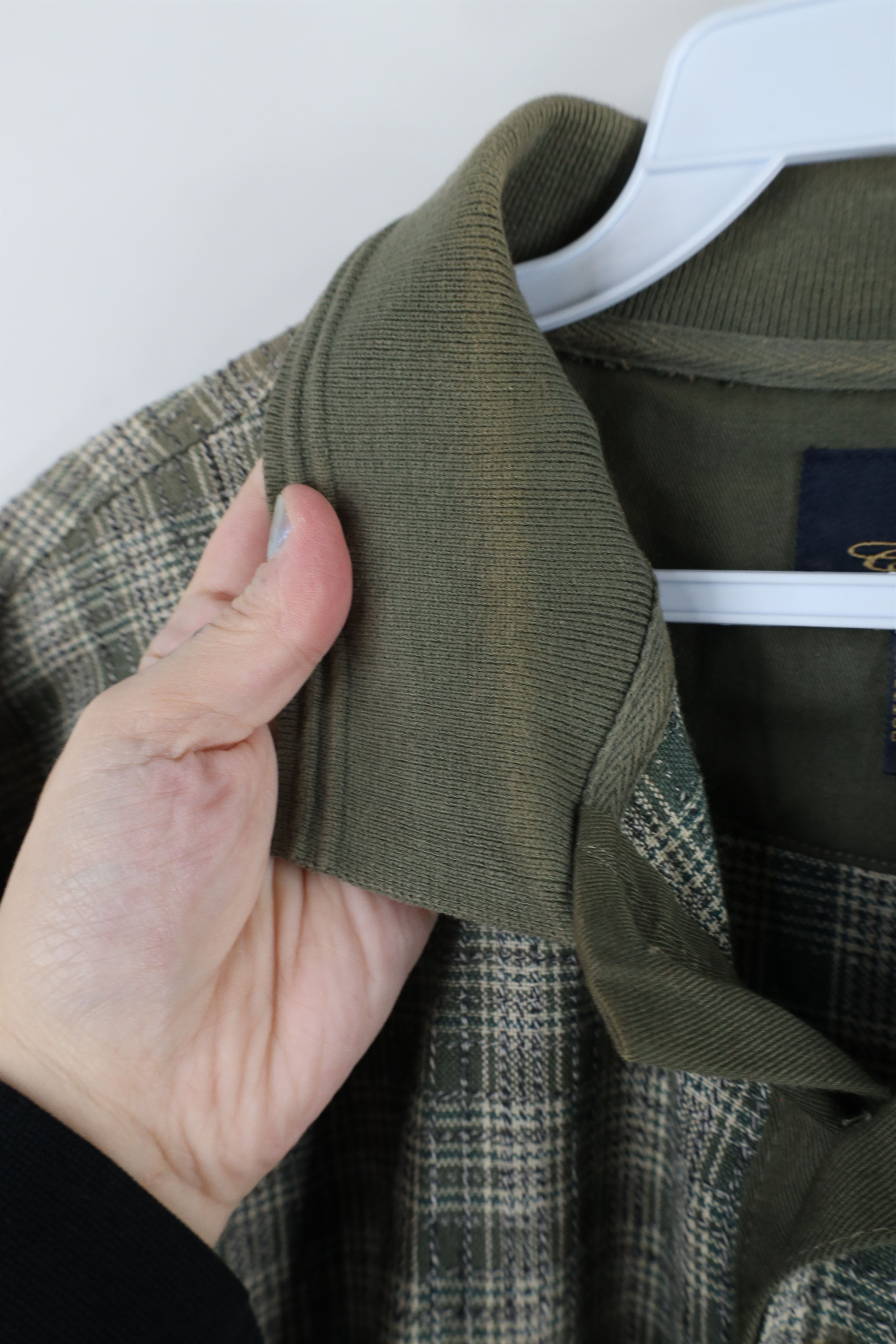 Vintage Vintage 90s Streetwear Fit Weave Collared Polo Shirt Plaid Size US M / EU 48-50 / 2 - 8 Thumbnail