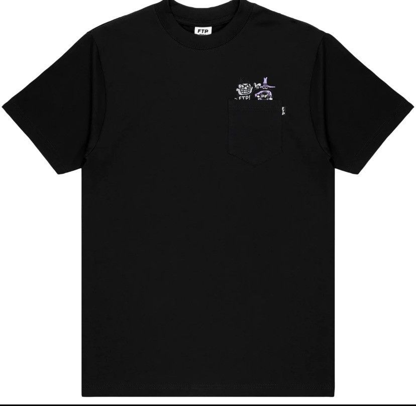 Fuck The Population boris and spook pocket tee black Size US M / EU 48-50 / 2 - 1 Thumbnail