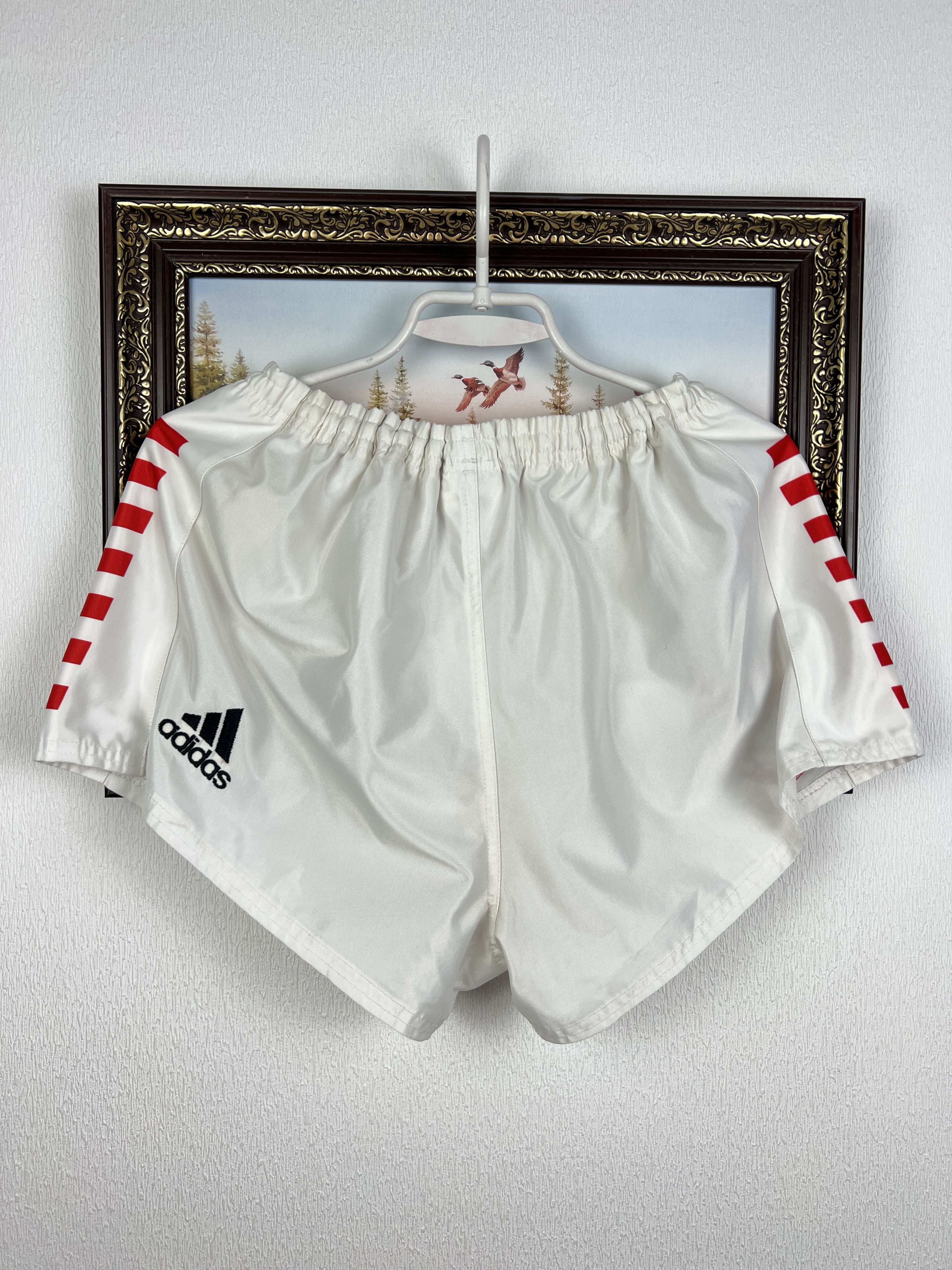 Adidas Vintage Adidas St George Illawarra Dragons NRL Shorts Rugby Size US 36 / EU 52 - 9 Thumbnail