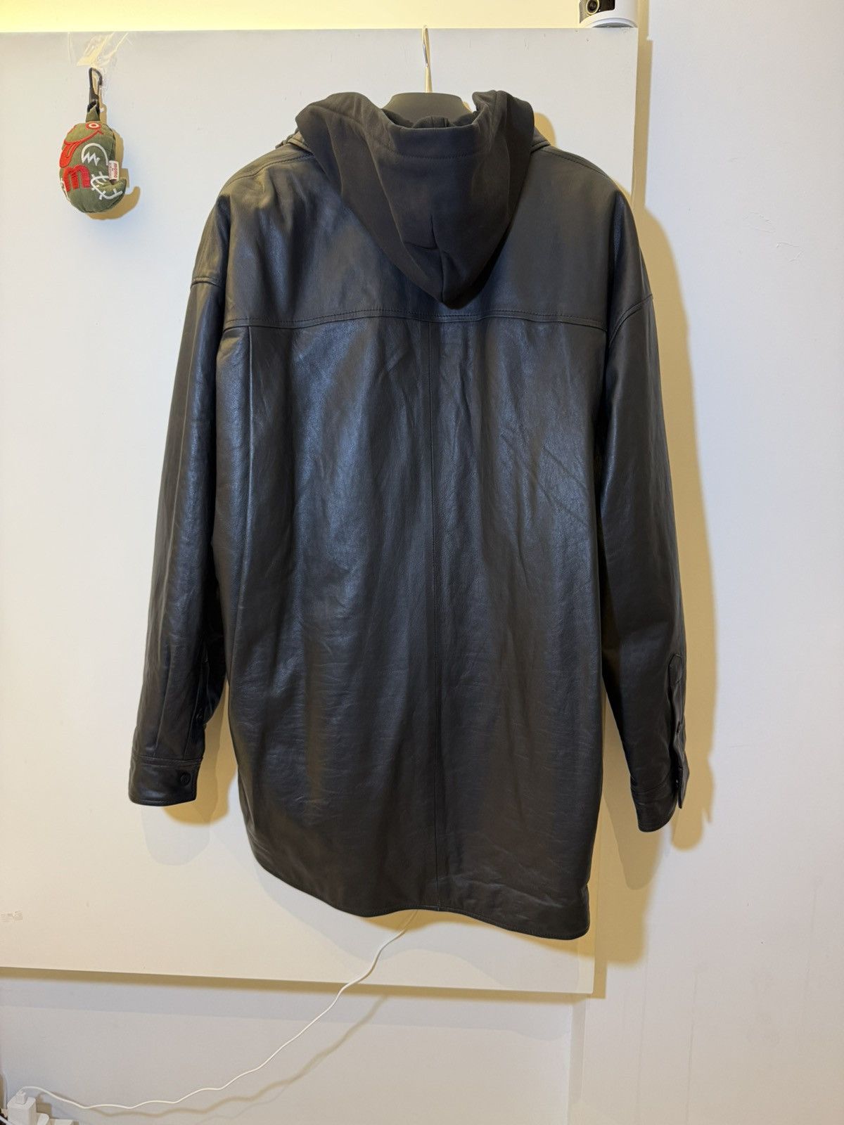 Balenciaga Balenciaga Lambskin Hooded Leather Jacket Size 1 Size US S / EU 44-46 / 1 - 3 Thumbnail