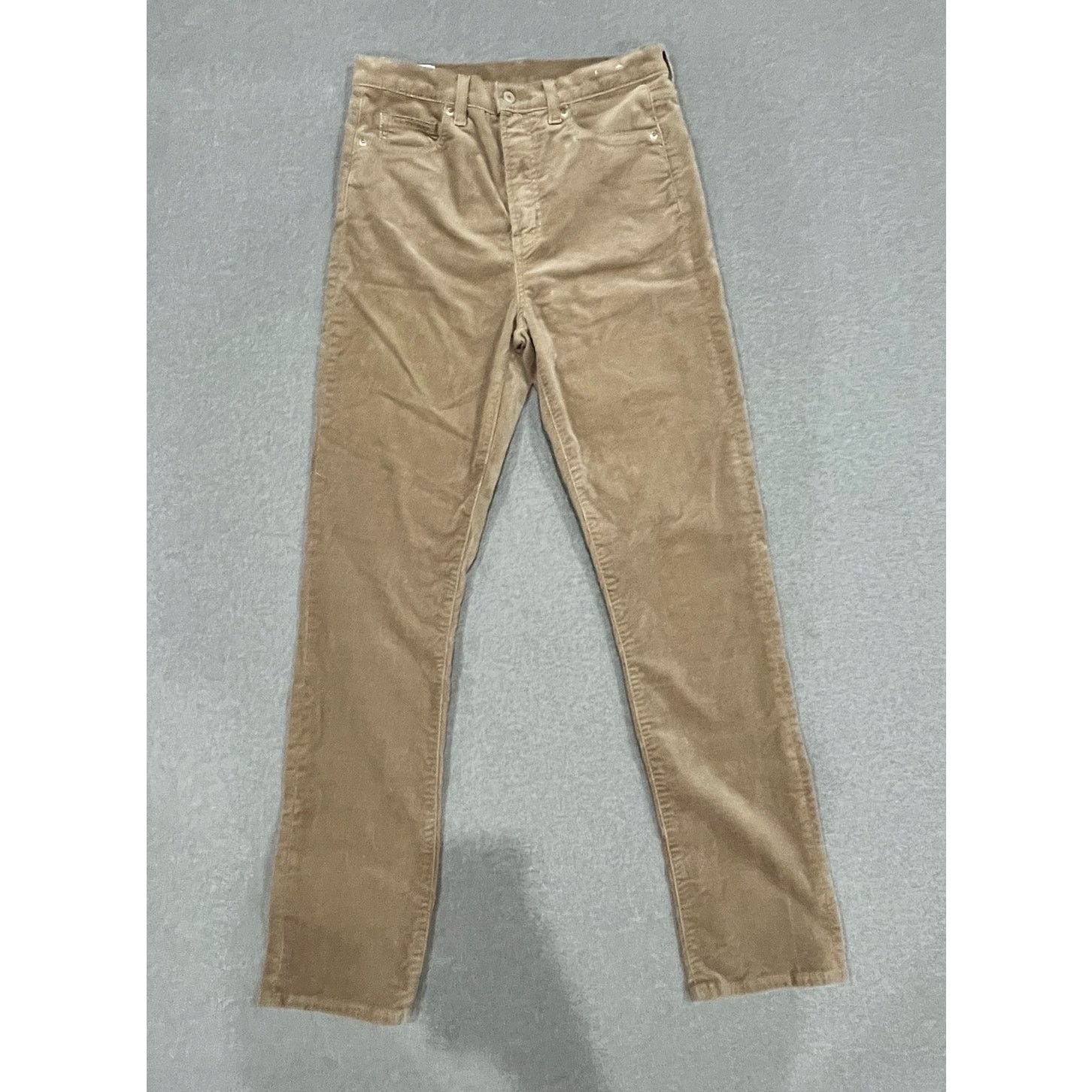 Gap Gap Wmens Vintage Slim High Rise Velour Pants Size 29/8 T Size 29" - 1 Thumbnail