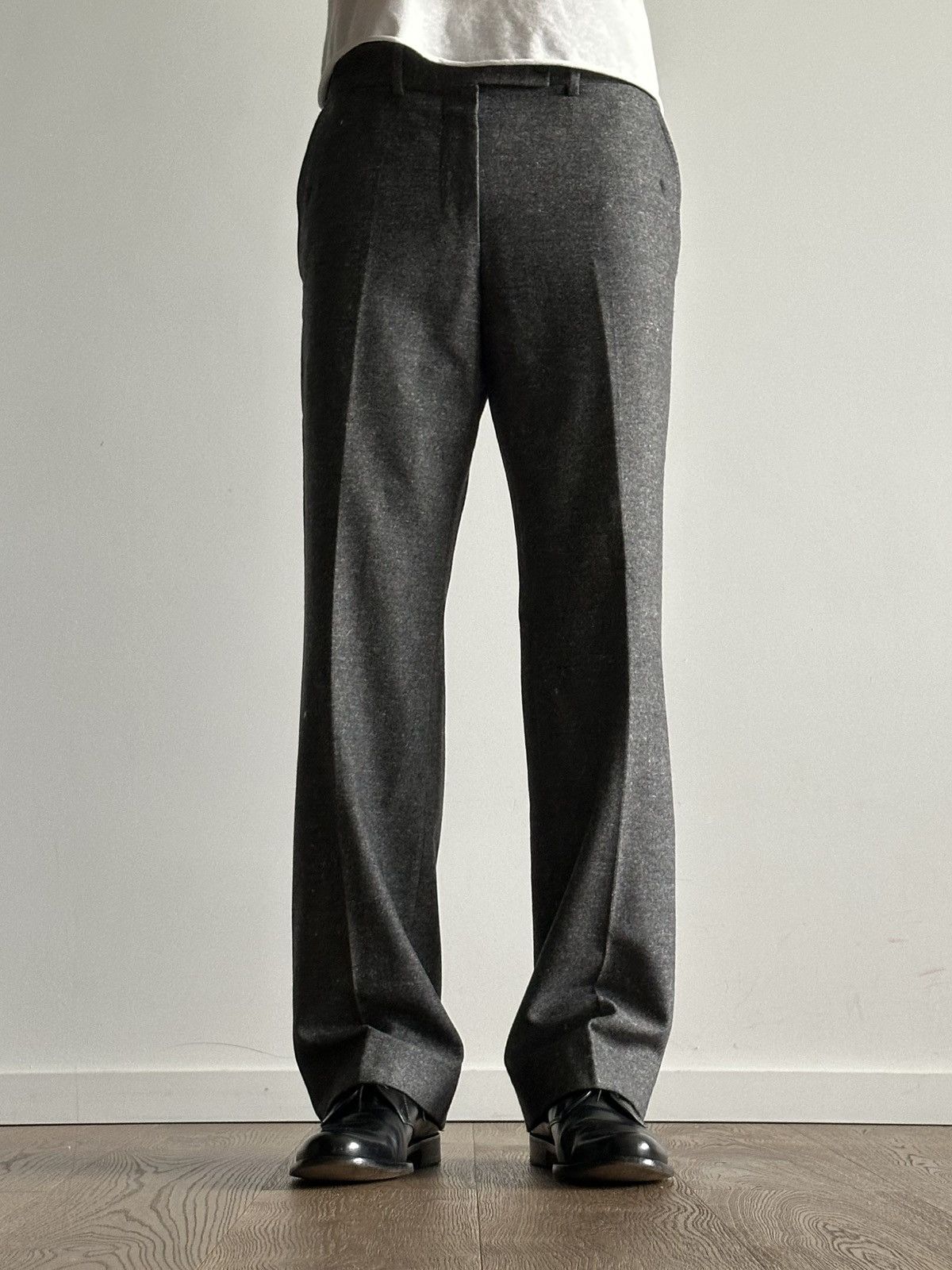 Yves Saint Laurent YSL by Stefano Pilati Wool Pants Size US 32 / EU 48 - 1 Thumbnail