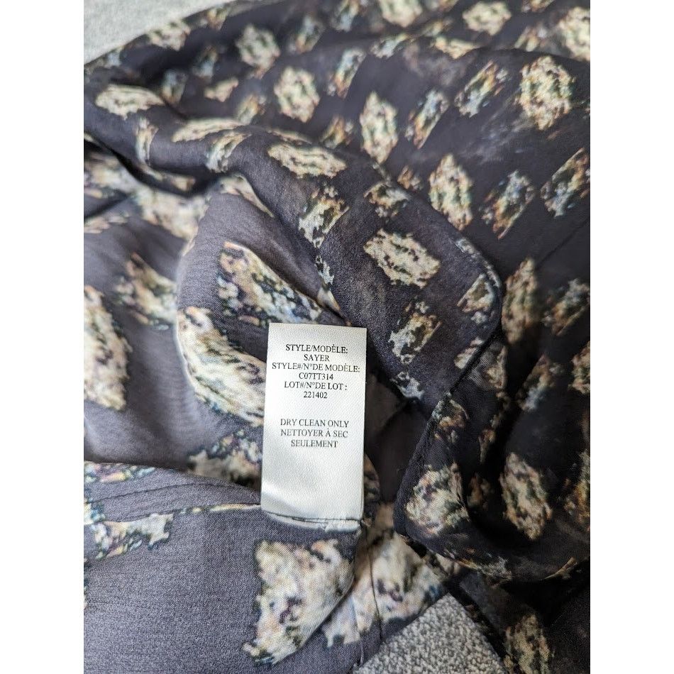 Olivier Theyskens Theyskens' theory silk mini skirt sz 2 Size 26" / US 2 / IT 38 - 4 Thumbnail