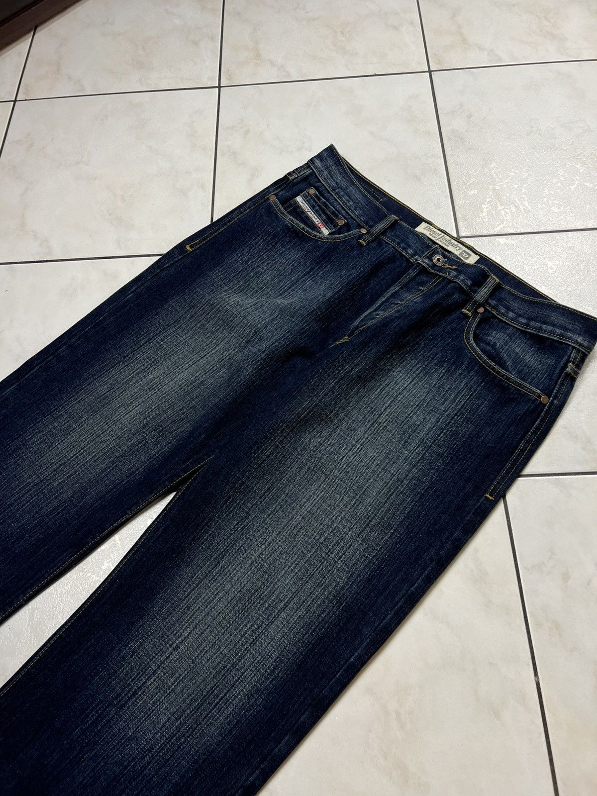 Diesel Vintage Diesel Roody raw navy distressed denim y2k jeans Size US 38 / EU 54 - 7 Thumbnail
