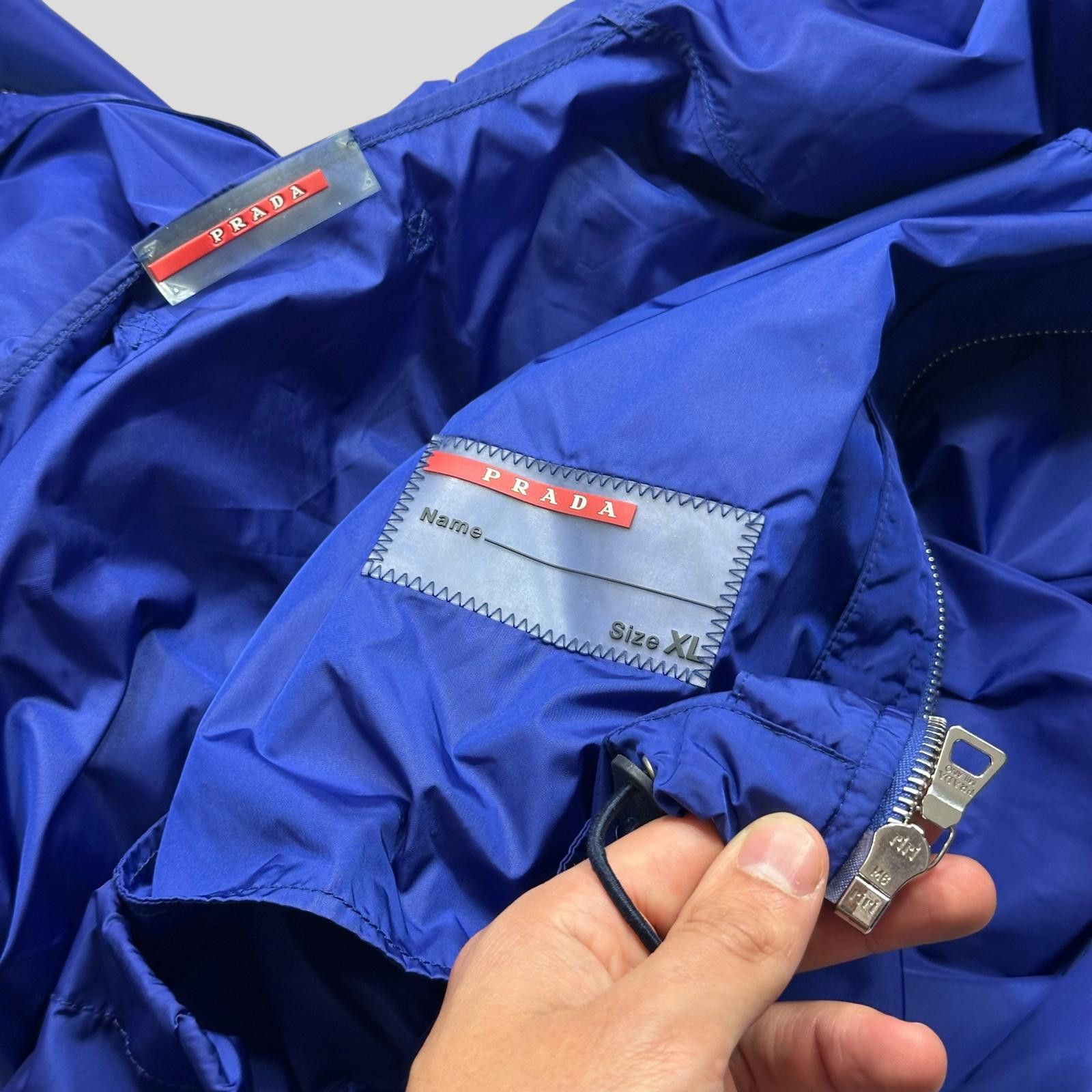 Prada Prada Sport 2007 Nylon Polyamide Windbreaker - XL (L) Size US L / EU 52-54 / 3 - 7 Thumbnail