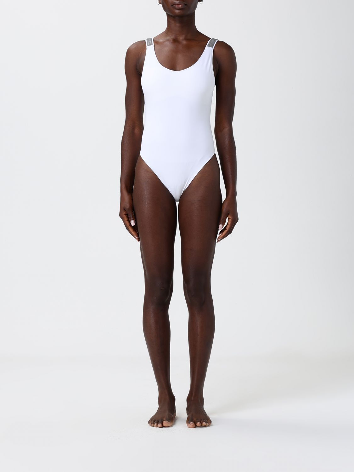 Brunello Cucinelli Brunello Cucinelli Swimsuit Woman White Size XS / US 0-2 / IT 36-38 - 1 Thumbnail