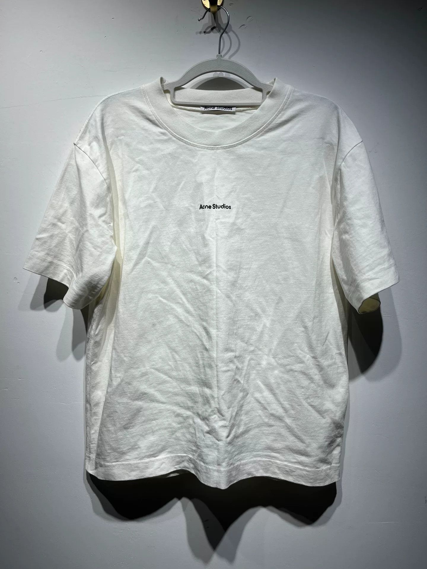 Acne Studios Acne Studios Casual Printed White T-Shirt S Men Size US S / EU 44-46 / 1 - 1 Thumbnail