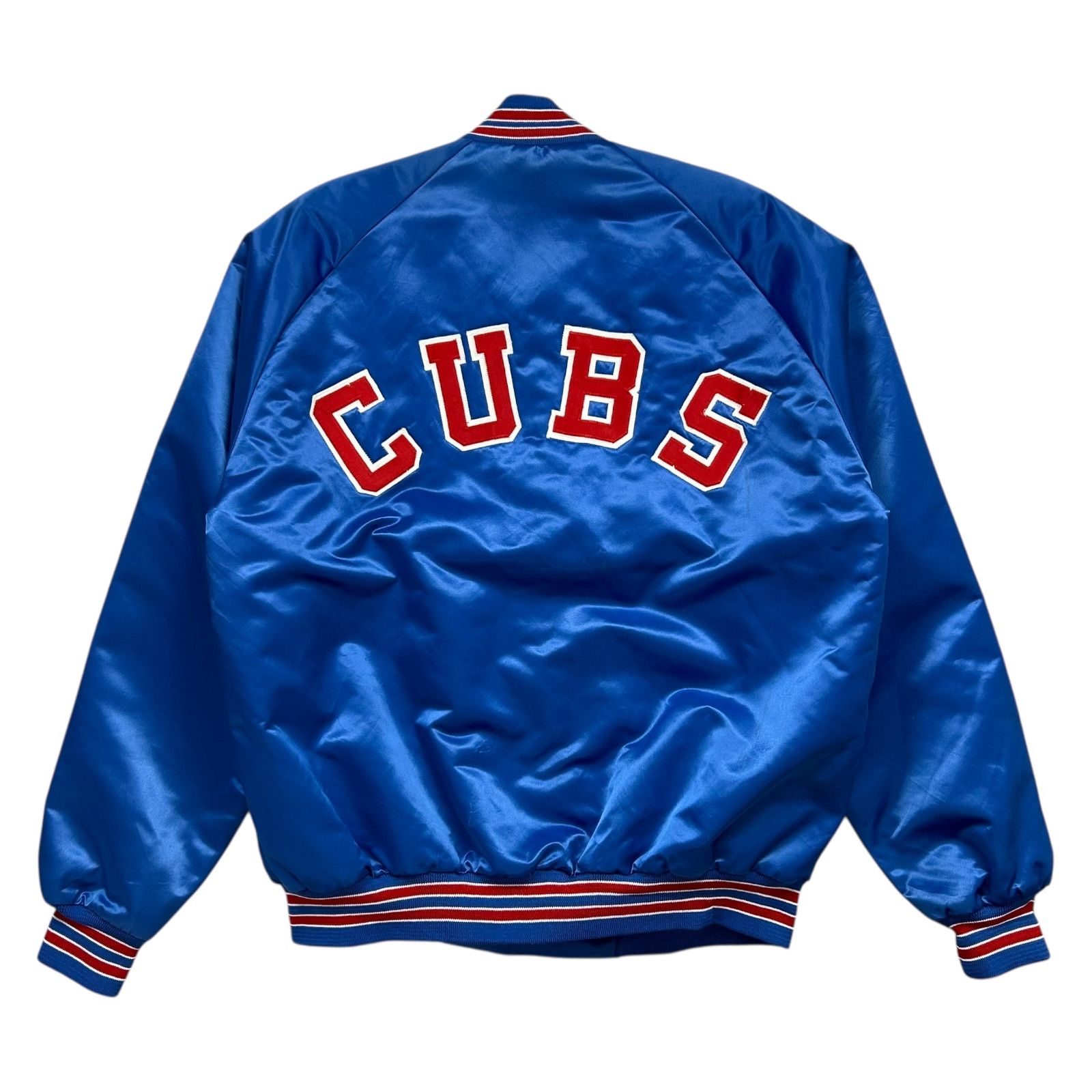 MLB VTG 90s CHICAGO CUBS CHALK LINE SATIN JACKET SPELL OUT L Size US L / EU 52-54 / 3 - 1 Thumbnail
