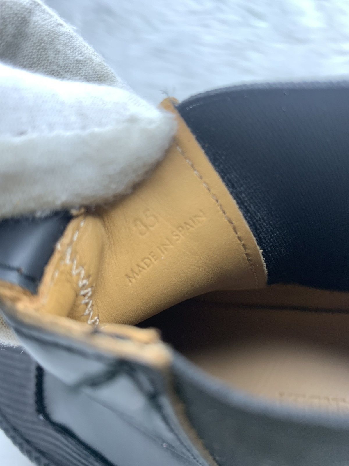Jil Sander Jil Sander Ribbed Sole Leather Chelsea Boots Size US 5 / IT 35 - 7 Thumbnail
