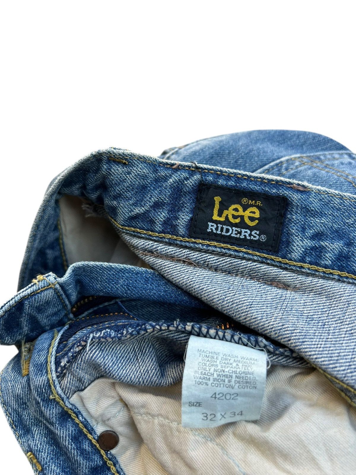 Lee Vintage 00s Lee Riders Mud Denim Bootcut Jeans Size US 32 / EU 48 - 24 Thumbnail