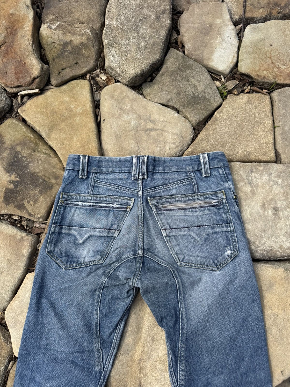 Diesel Vintage Diesel Distressed Y2k Pants Size US 28 / EU 44 - 3 Thumbnail