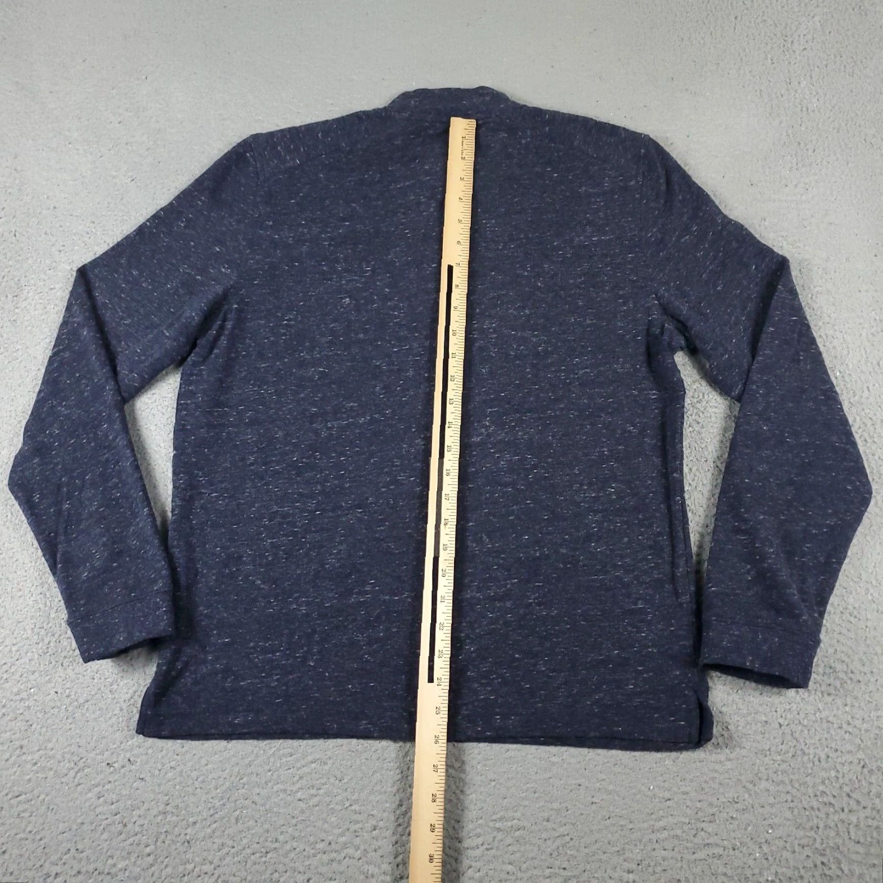 Nautica Nautica Mens Blue 1/4 Zip Pullover Sweater Medium Size US M / EU 48-50 / 2 - 5 Thumbnail
