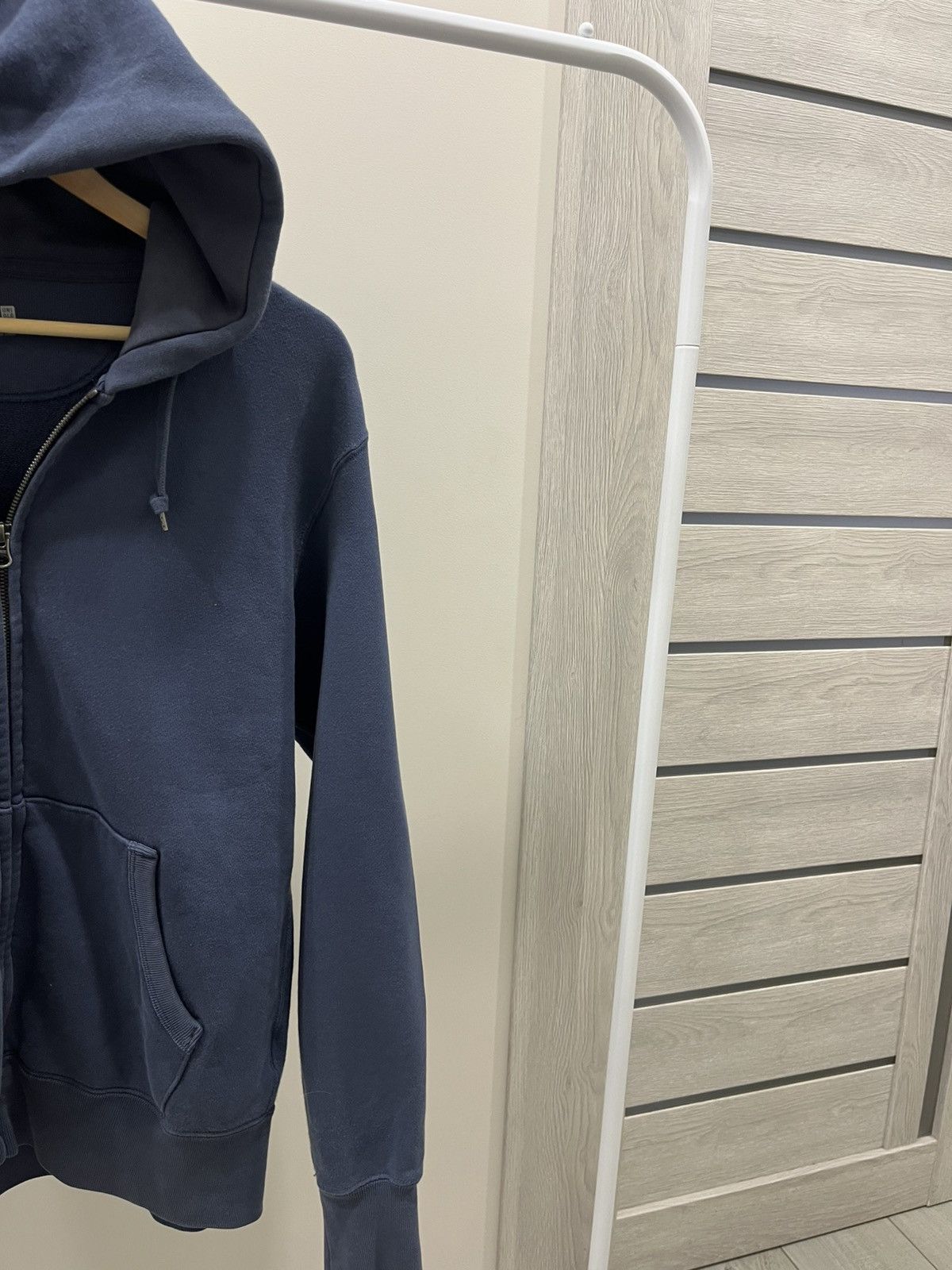 Uniqlo Uniqlo Zip Hoodie Japan Style Y2K Blue Size M Size US M / EU 48-50 / 2 - 2 Thumbnail