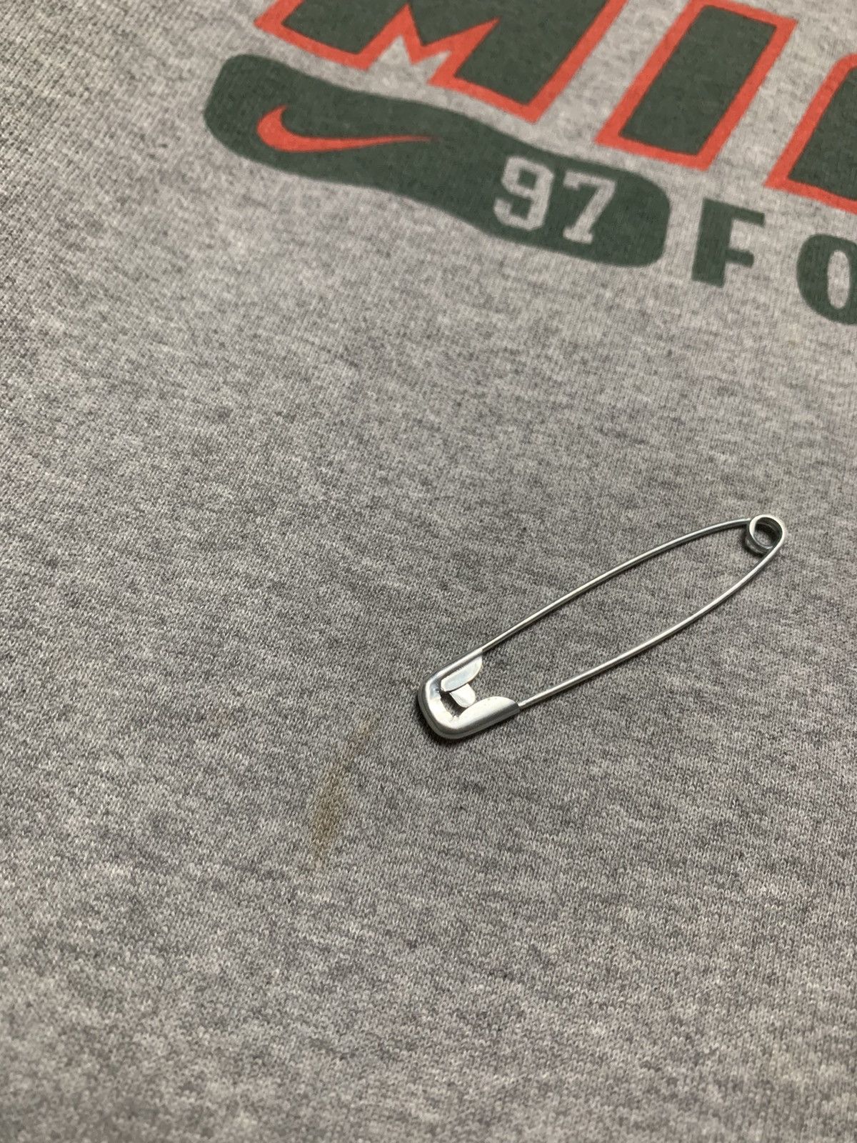 Nike Vintage 90’s Nike Miami Football Crewneck Sweatshirt Size US M / EU 48-50 / 2 - 11 Thumbnail