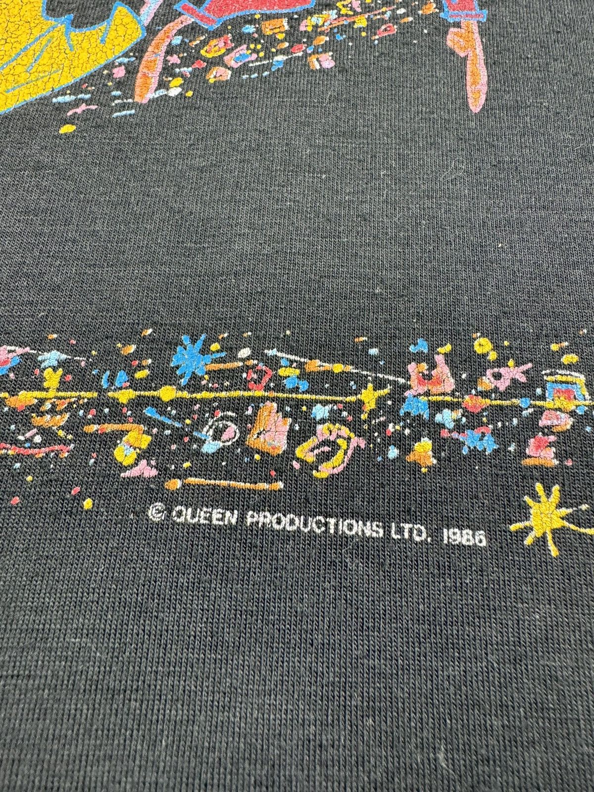 Band Tees Vintage 1986 Queen A Kind of Magic Tour 80S Music T Shirt Size US S / EU 44-46 / 1 - 9 Thumbnail