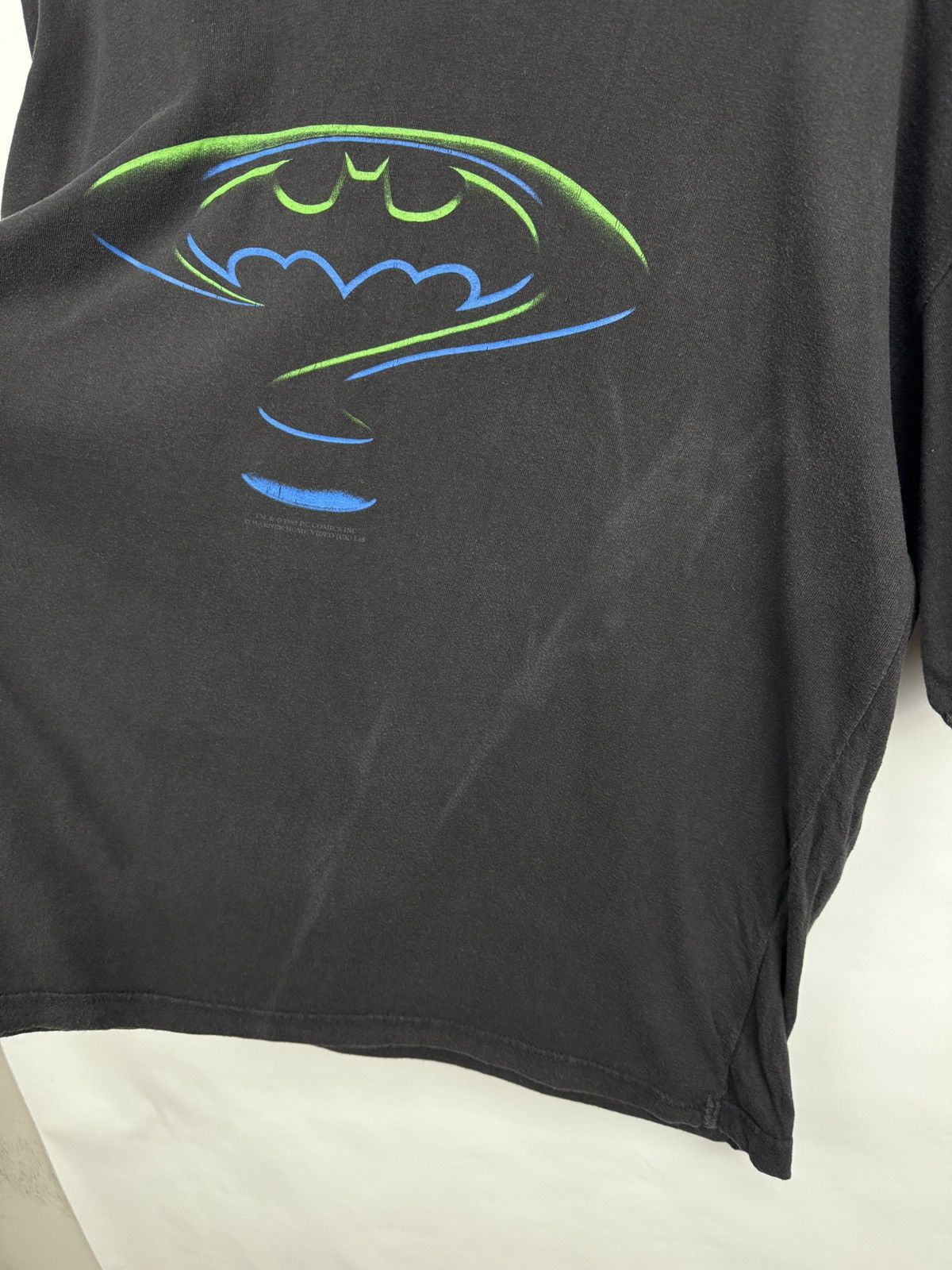 DC Comics 🇺🇸 Vintage 1995 Batman The Dark Knight Joker T-Shirt DC Comic Size US XL / EU 56 / 4 - 7 Thumbnail