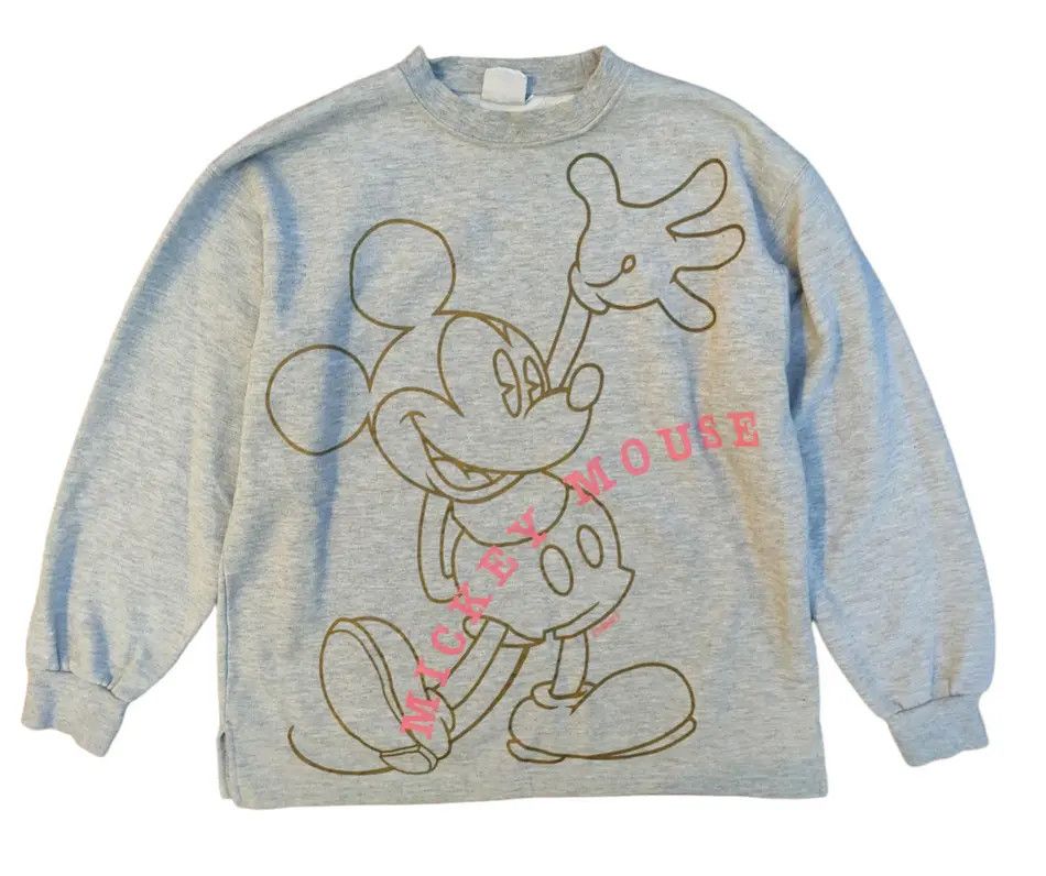 Disney Vintage Mickey & Co Light Sweatshirt Size US M / EU 48-50 / 2 - 1 Thumbnail
