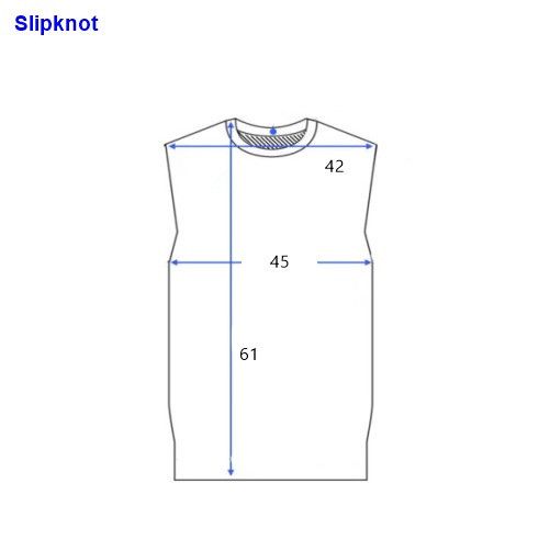 Slipknot Slipknot All Hope Is Gone Tank Top Distressed Thrashed Faded Size US S / EU 44-46 / 1 - 2 Thumbnail