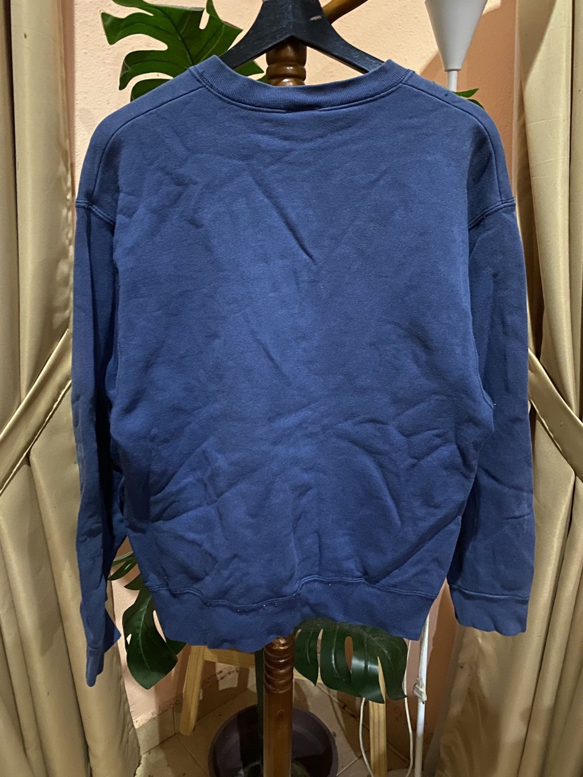 Vans Vintage Vans USA Blue Crewneck Sweatshirt Off The Wall Logo Size US M / EU 48-50 / 2 - 7 Thumbnail