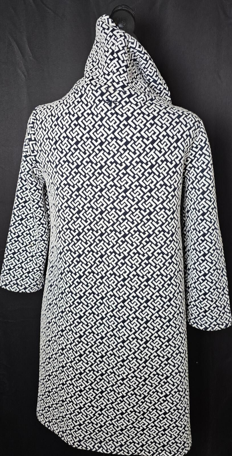 Other Tyler Boe Dress Black & White Womens Size XS Cowl Neck Size XS / US 0-2 / IT 36-38 - 4 Thumbnail
