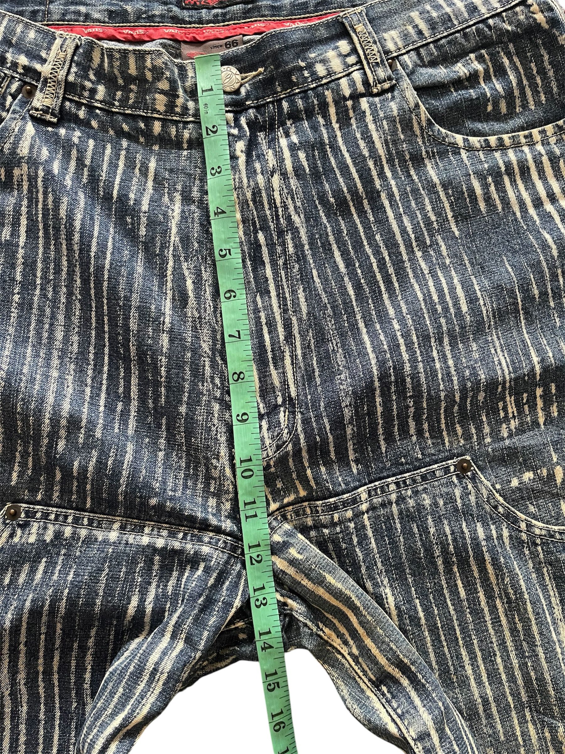 JNCO × Jordan Brand × Vans Vtg 90s Vans Jord Wide Leg Baggy Double Pocket Knee Lines Size US 34 / EU 50 - 11 Thumbnail